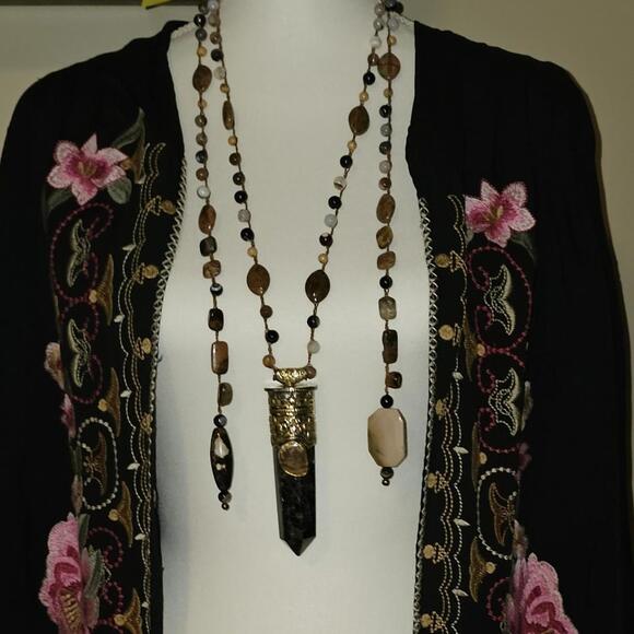 Handmade Necklace for Grounding, Peace, and Tranqulity,All Products : American Fashion Style Bags On Sale